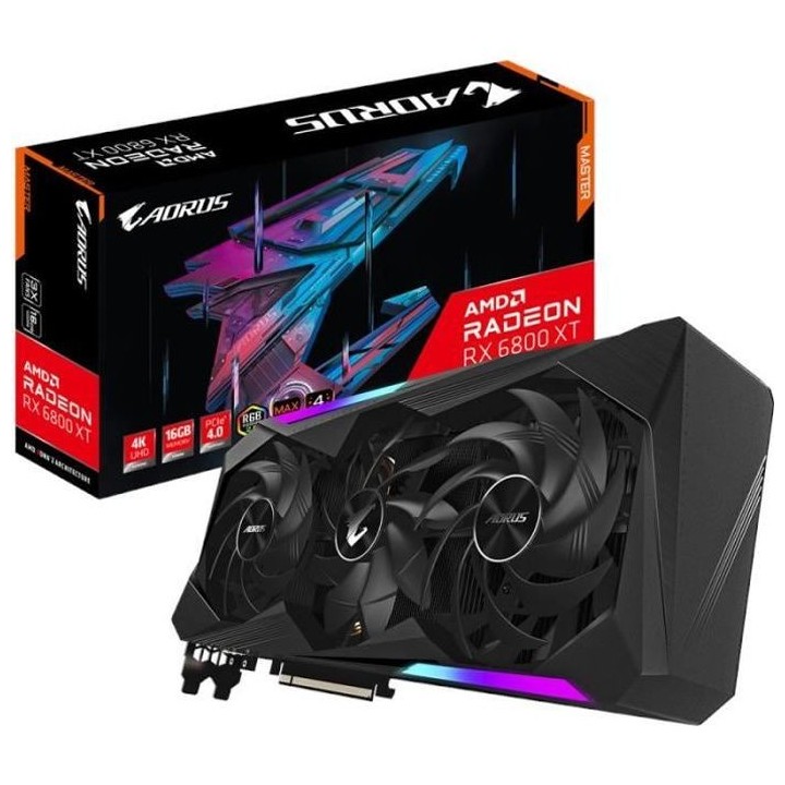 Carte Graphique GIGABYTE RX 6800 XT AORUS 16GO