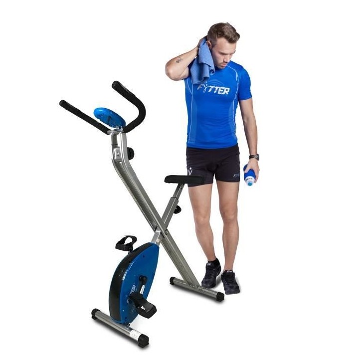 FYTTER Vélo statique ultra-pliable RA-0XB avec 3 kg de roue d'inertie