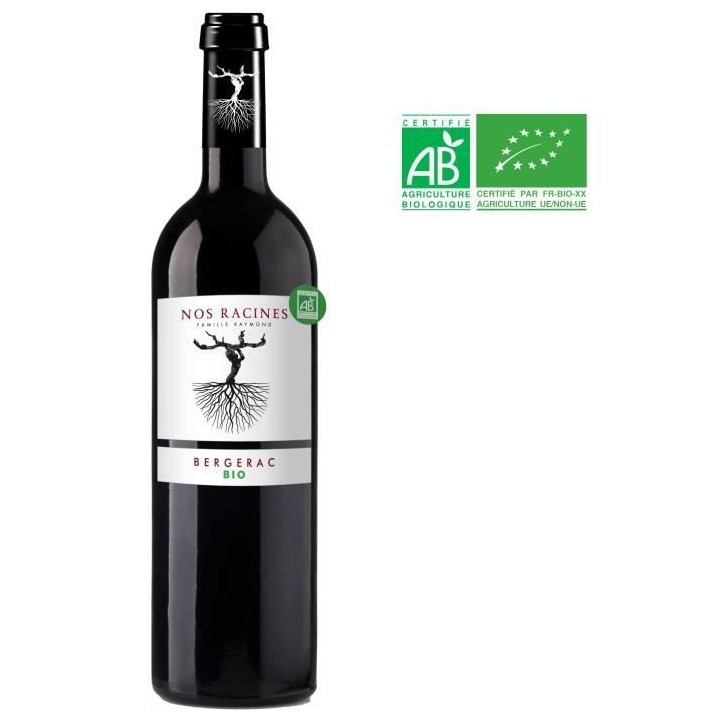 Nos Racines 2020 Bergerac - Vin rouge du Sud -Ouest - Bio