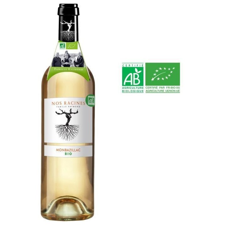 Nos Racines 2018 Monbazillac - Vin blanc du Sud Ouest - Bio