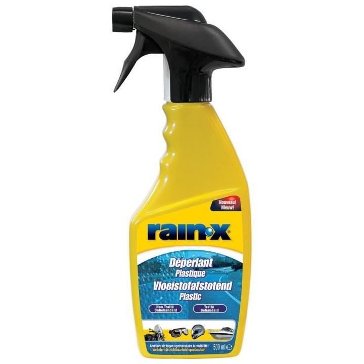 RAIN-X Produit déperlant plastique- 500 ml