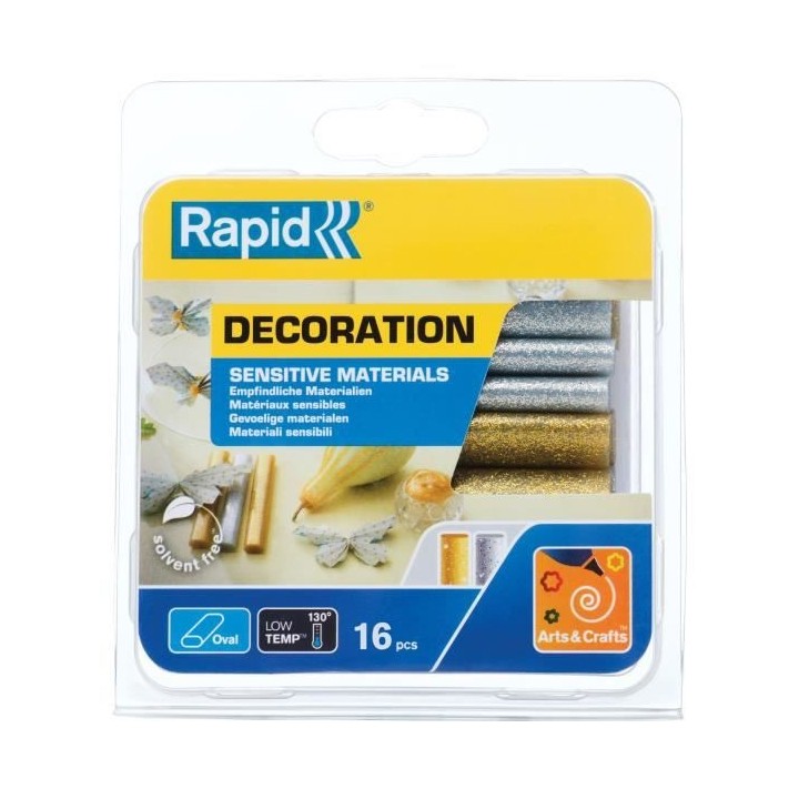 RAPID D9mm Basse température - Paillettes silver-gold - 125g - 401084