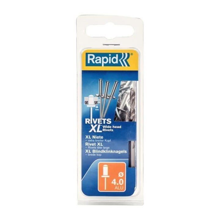 RAPID Rivets XL Ø4 x 18 mm 40 pcs