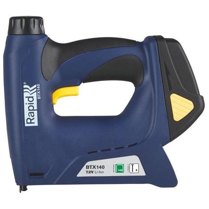 Agrafeuse-cloueuse BTX140 7,2 V 1x7,2 V en coffret standard (machine c