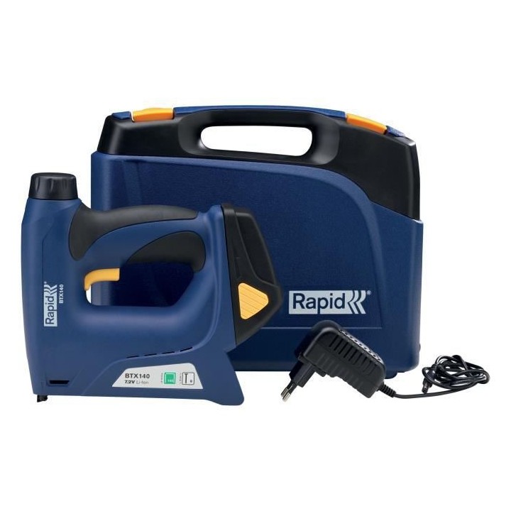 Agrafeuse-cloueuse BTX140 7,2 V 1x7,2 V en coffret standard (machine c