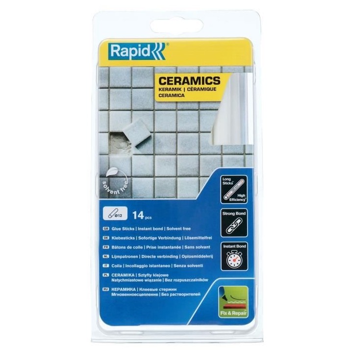 Rapid Bâtons de colle Céramiques 12 mm