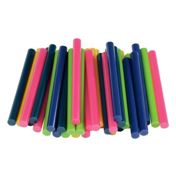 Rapid Bâtons de colle colorée 7 mm