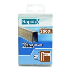 RAPID 3000 agrafes 90/20mm...