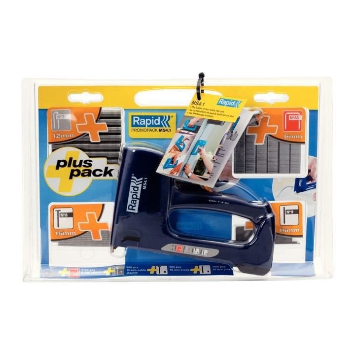 RAPID MS4.1 Agrafeuse manuelle multi-projectiles