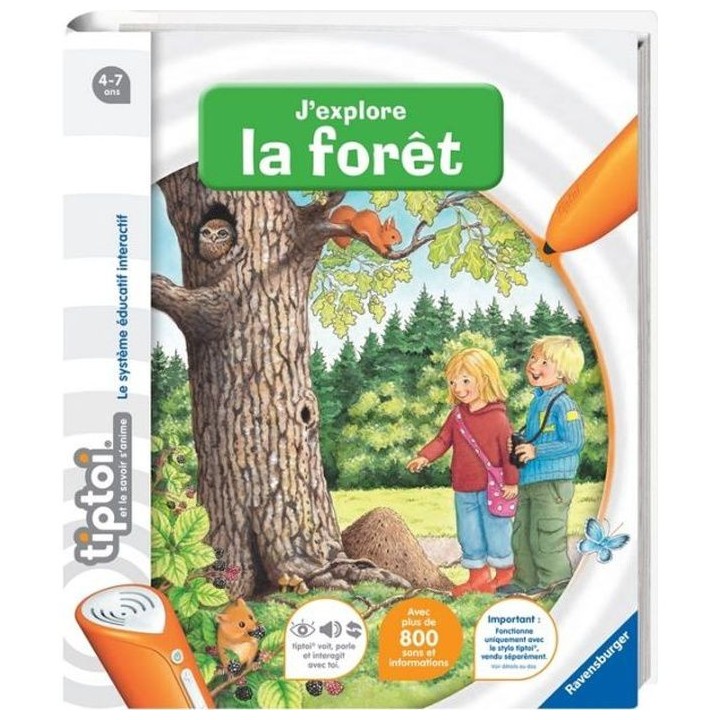 tiptoi - J'explore la foret