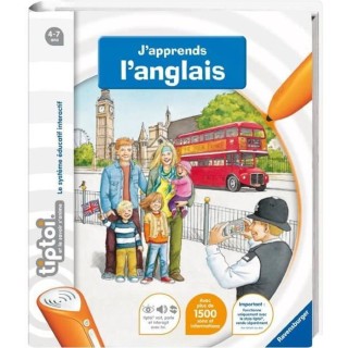 tiptoi - J'apprends l'anglais - Ravensburger - Livre électronique éd
