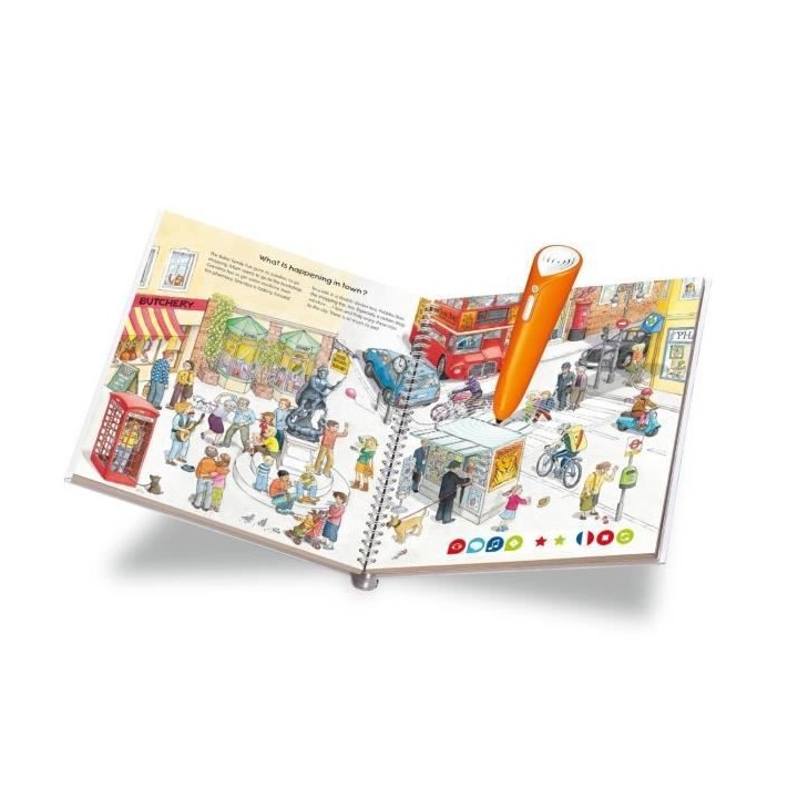 tiptoi - J'apprends l'anglais - Ravensburger - Livre électronique éd