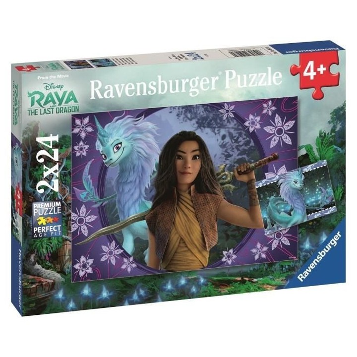 Puzzles 2x24 p - Sisu, le dernier dragon / Disney Raya et dernier drag
