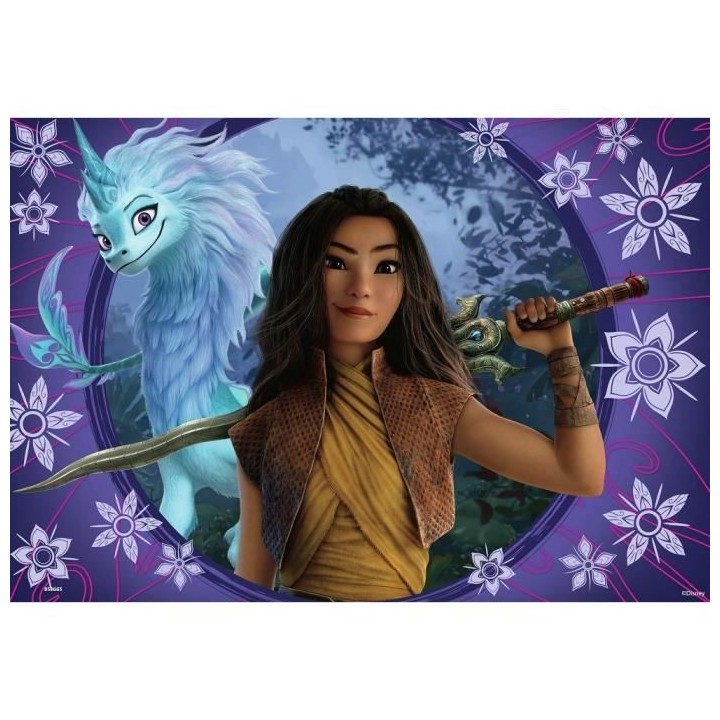 Puzzles 2x24 p - Sisu, le dernier dragon / Disney Raya et dernier drag