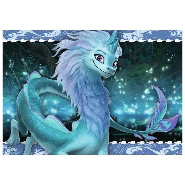 Puzzles 2x24 p - Sisu, le dernier dragon / Disney Raya et dernier drag