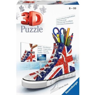 Puzzle 3D Sneaker - Union Jack - Ravensburger - Puzzle 3D enfant - san