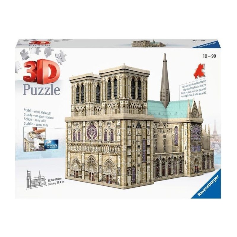 Puzzle 3D Notre-Dame de Paris