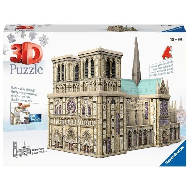 Puzzle 3D Notre-Dame de Paris