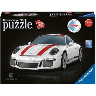 PORSCHE Puzzle 3D 911 R - Ravensburger - Véhicule 108 pieces - sans c