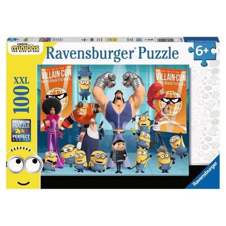 Puzzle 100 p XXL - Gru et les Minions / Minions 2