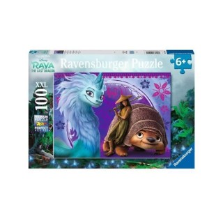 Puzzle 100 p XXL - Le monde fantastique de Raya / Disney Raya et le de