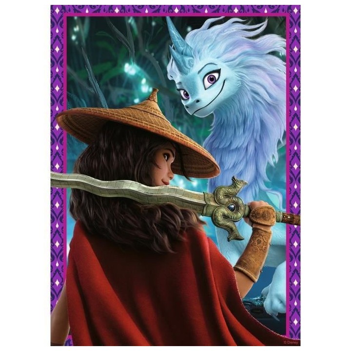 Puzzle 150 p XXL - Les aventures de Raya et Sisu / Disney Raya et dern