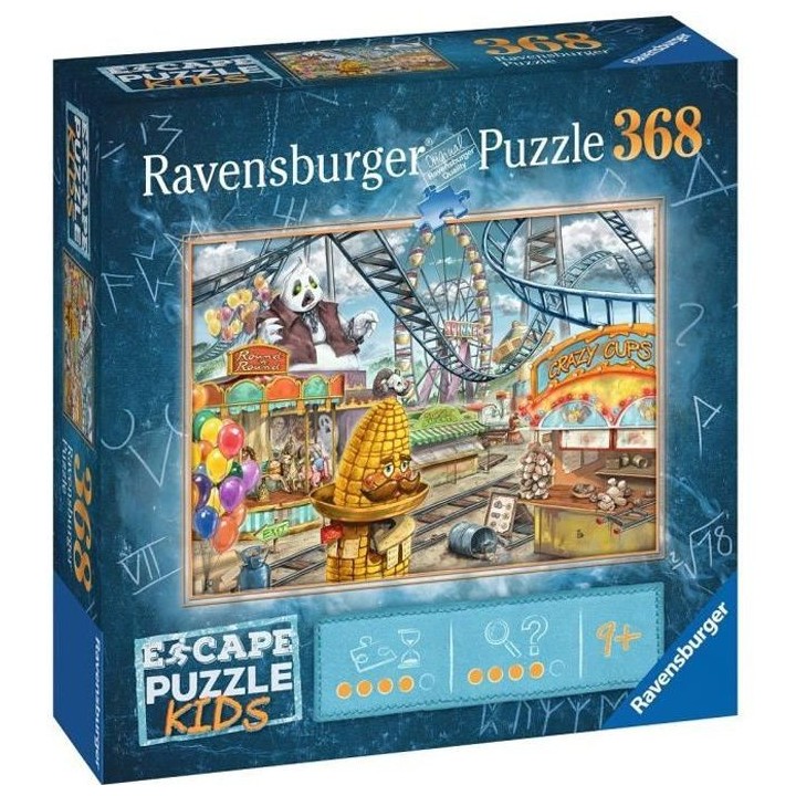 Escape puzzle Kids - Le parc d'attractions - Ravensburger - Puzzle Esc