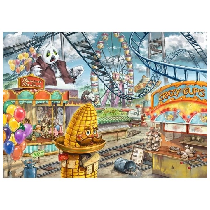 Escape puzzle Kids - Le parc d'attractions - Ravensburger - Puzzle Esc