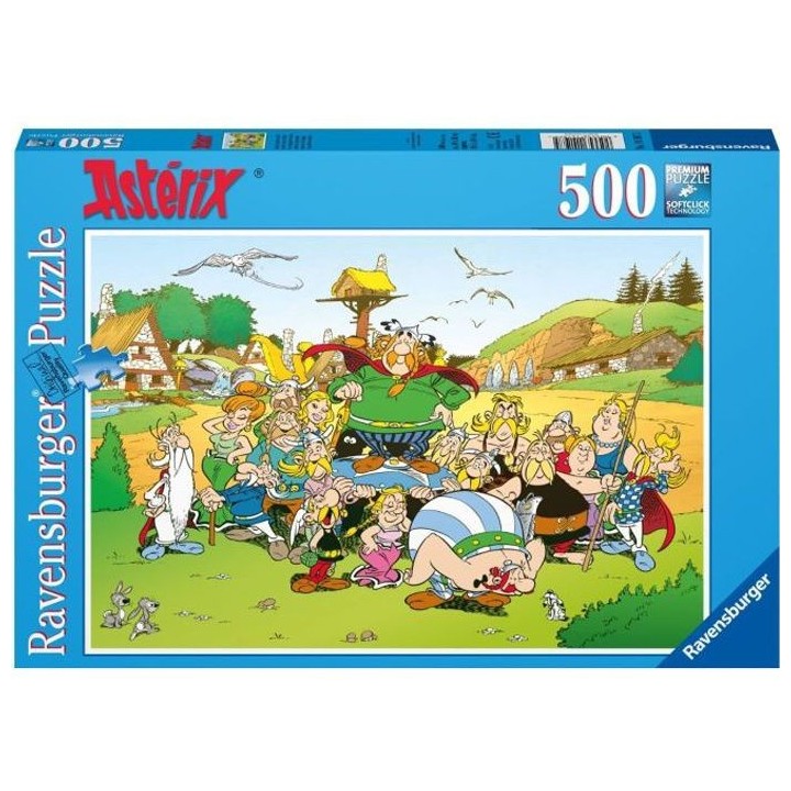 ASTÉRIX Puzzle 500 pieces - Astérix au village - Ravensburger - Puzz