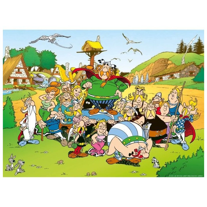 ASTÉRIX Puzzle 500 pieces - Astérix au village - Ravensburger - Puzz