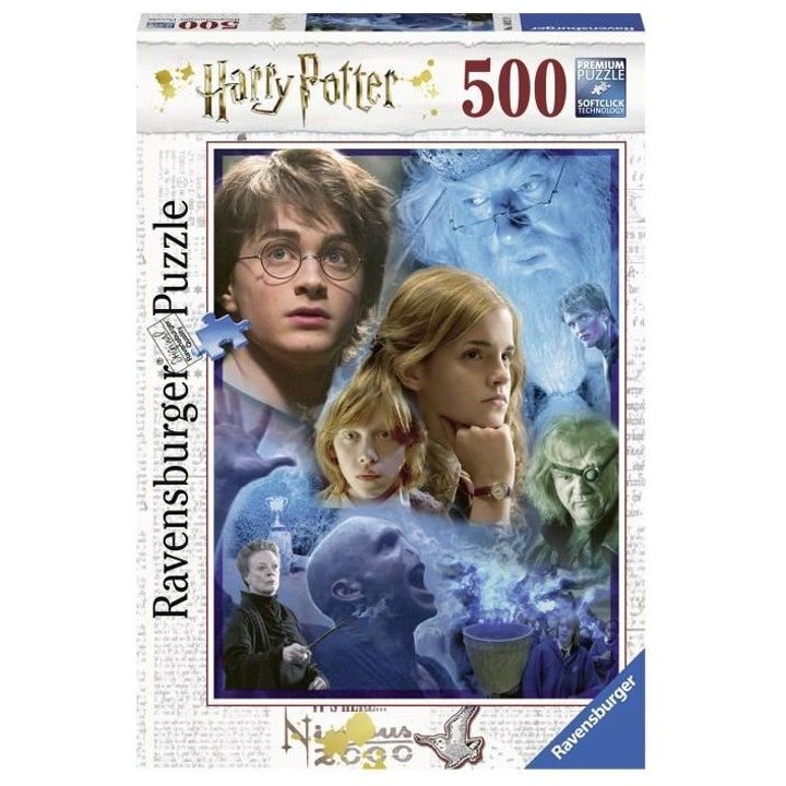 HARRY POTTER Puzzle 500 pieces - Harry Potter a Poudlard - Ravensburge