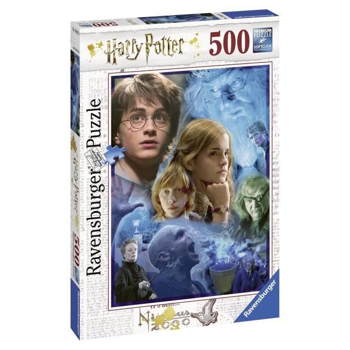 HARRY POTTER Puzzle 500 pieces - Harry Potter a Poudlard - Ravensburge