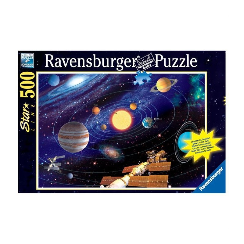 Puzzle Star Line 500 p - Le systeme solaire