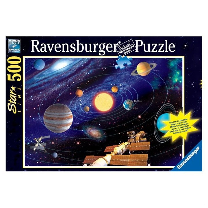 Puzzle Star Line 500 p - Le systeme solaire