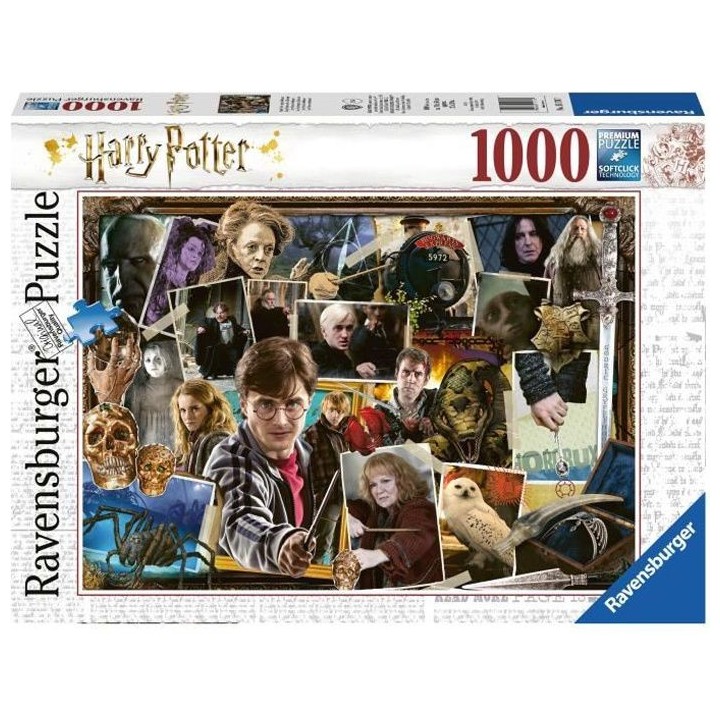 HARRY POTTER Puzzle 1000 pieces - Harry Potter contre Voldemort - Rave