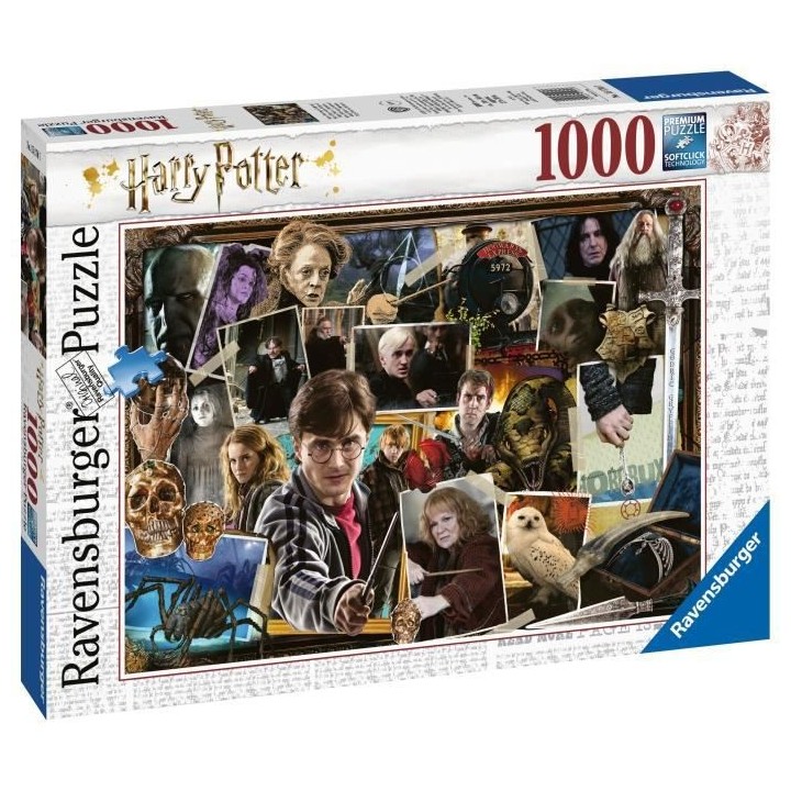 HARRY POTTER Puzzle 1000 pieces - Harry Potter contre Voldemort - Rave