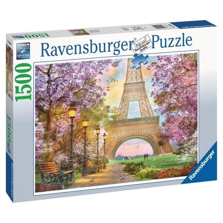 Puzzle 1500 p - Amour a Paris