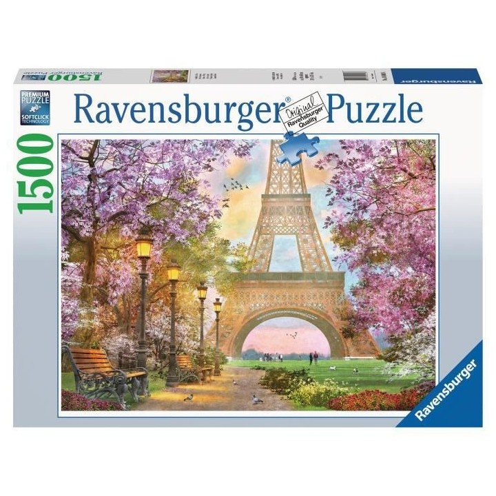 Puzzle 1500 p - Amour a Paris