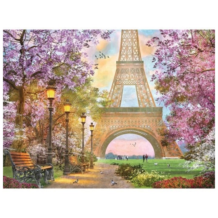 Puzzle 1500 p - Amour a Paris