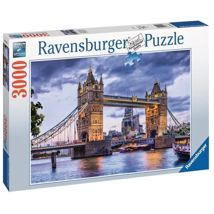 Puzzle 3000 pieces - La belle ville de Londres - Ravensburger - Puzzle