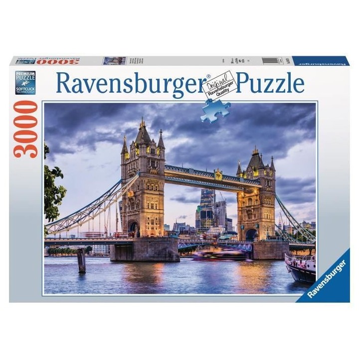 Puzzle 3000 pieces - La belle ville de Londres - Ravensburger - Puzzle