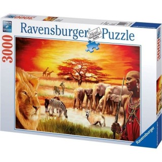 Puzzle 3000 pieces - La fierté du Massai - Ravensburger - Puzzle adul