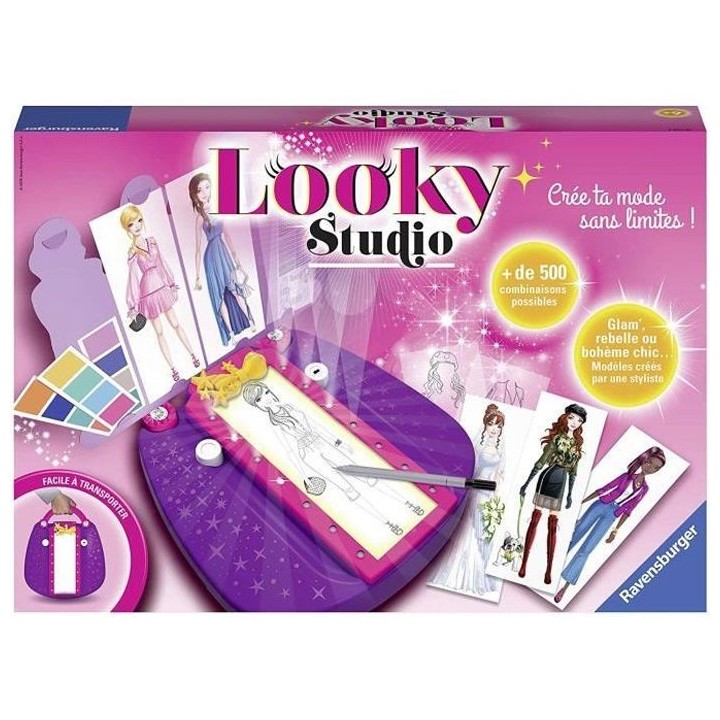 Looky Studio - Ravensburger - Loisirs créatifs - Dessins de mode - St