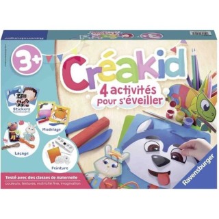 Créakid kit multi-activités - Ravensburger - Loisirs créatifs - Cof