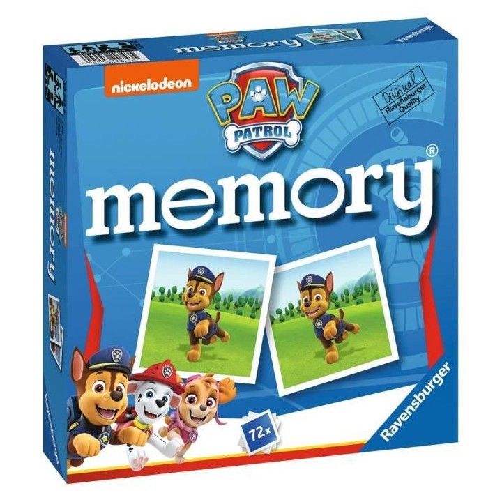 Grand memory Pat'Patrouille