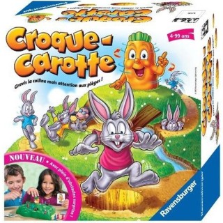 Croque Carotte - Ravensburger - Jeu de parcours enfant - 2 a 4 joueurs