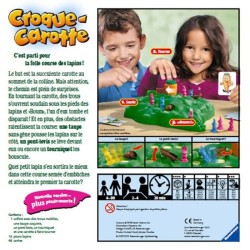 Croque Carotte - Ravensburger - Jeu de parcours enfant - 2 a 4 joueurs - Des 4 ans