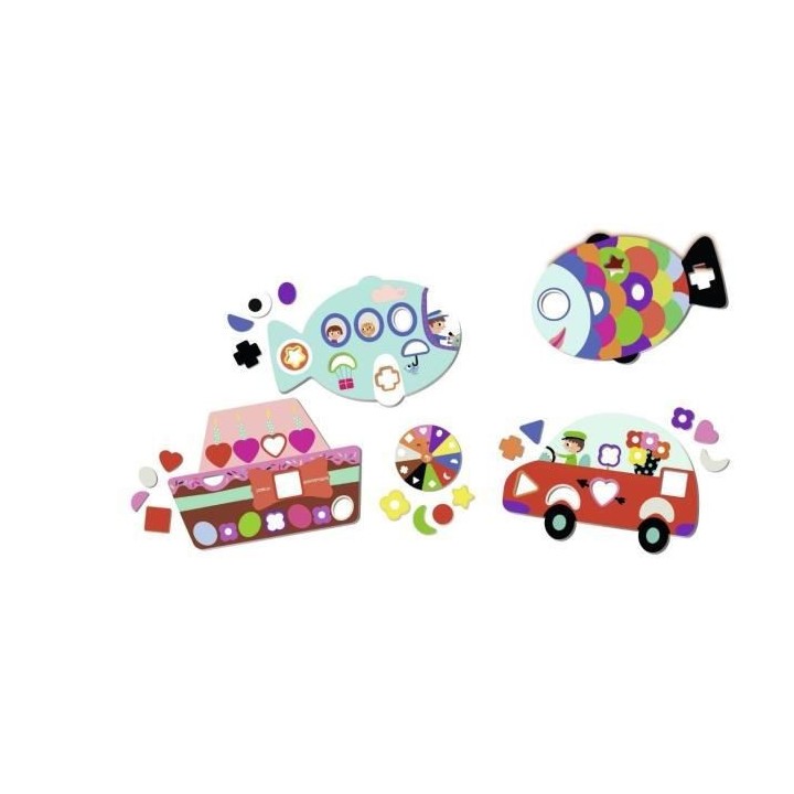 Formes et couleurs - Jeu éducatif - Apprentissage des formes et des g