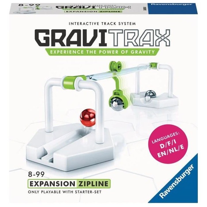 GraviTrax Bloc d'action Zipline / Tyrolienne - Jeu de construction STE