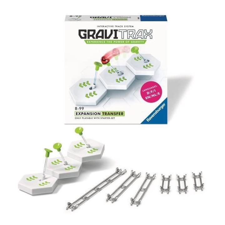 GraviTrax Bloc d'action Transfert - Jeu de construction STEM - Circuit